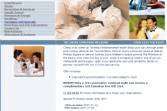 Delta Hotels website article - The Great Canadian weekend - couple in bed