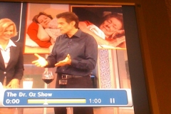 Dr. Oz TV Show - woman sleeping on right