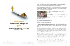 Article on Ways to Increase Employees Weight in Gold