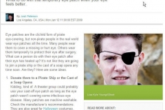 planetgreen.discovery.com article on Eye Patches
