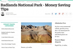 About travel - Badlands